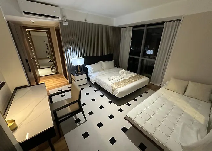 Luxurious Modern Penthouse 2br Cross Of Dreams Okada Solaire Moa Airports Apartamento Manila