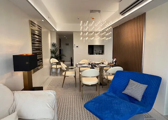 Luxurious Modern Penthouse 2br Cross Of Dreams Okada Solaire Moa Airports Apartamento Manila